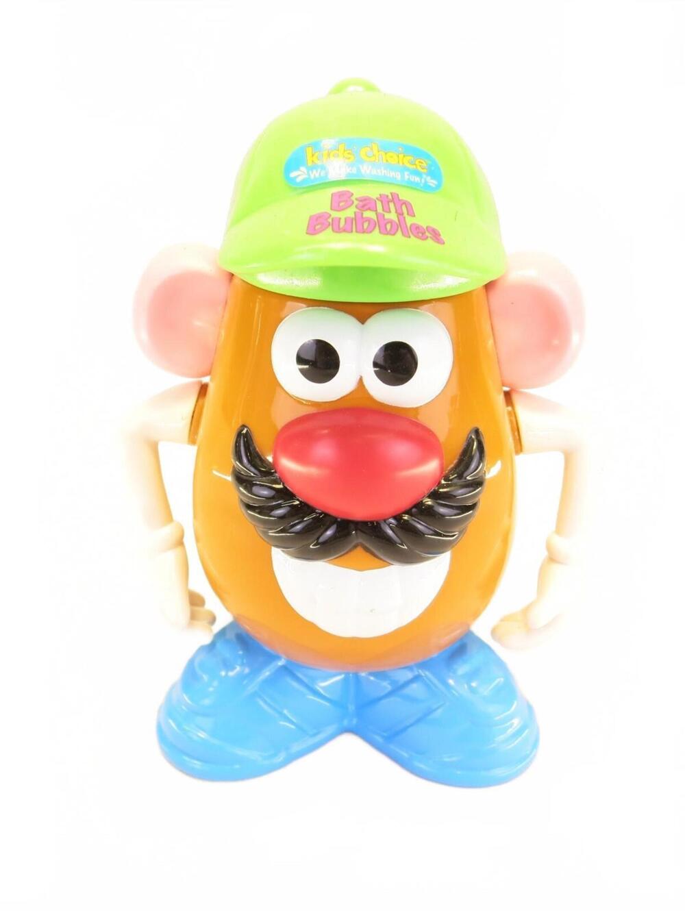 Hasbro Vintage 1999 Mr Potato Head Bath Bubbles Bottle Sealed New